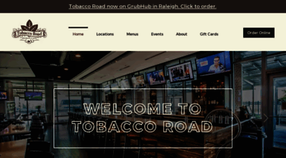 tobaccoroadsportscafe.com