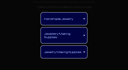 tomsfoolerychainmailejewelry.com