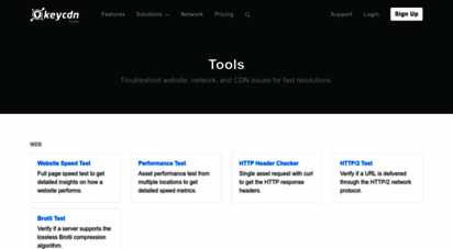 tools.keycdn.com