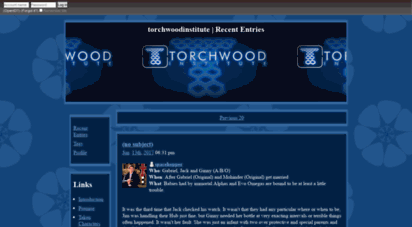 torchwoodinstitute.dreamwidth.org