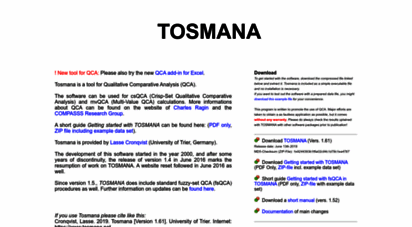 tosmana.net