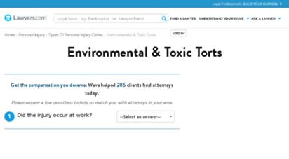 toxic-torts.lawyers.com