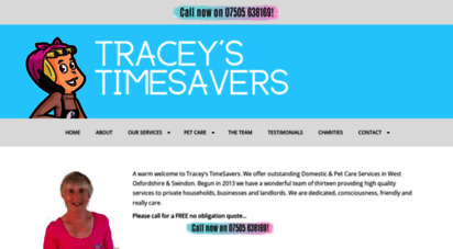traceys-timesavers.co.uk