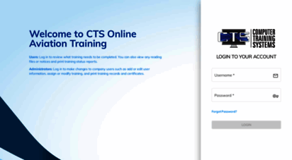 training.ctsys.com