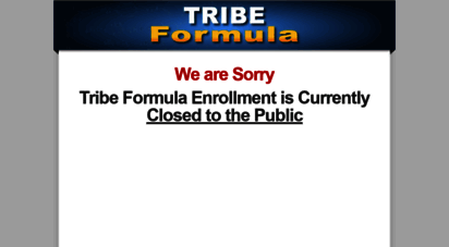 tribeformula.com