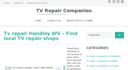 tv-repair-companies.com
