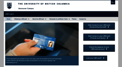 ubccard.ubc.ca