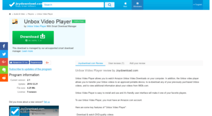 unbox-video-player.joydownload.com