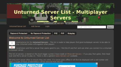 unturned-servers-list.com