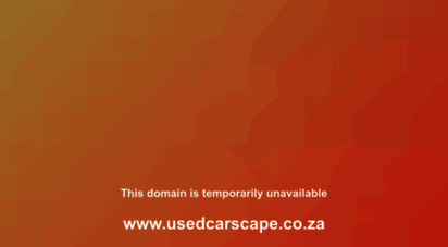 usedcarscape.co.za