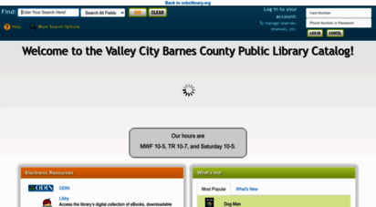 valleycity.biblionix.com