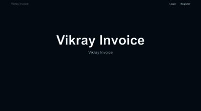 vikrayinvoice.com