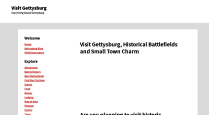 visit-gettysburg.com