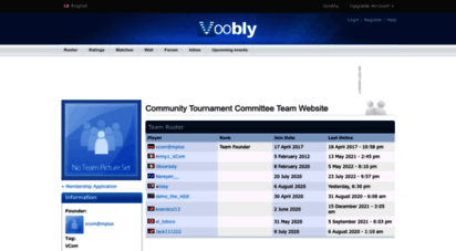 vooblycommittee.voobly.com