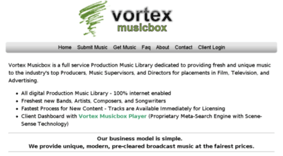 vortexmusicbox.com