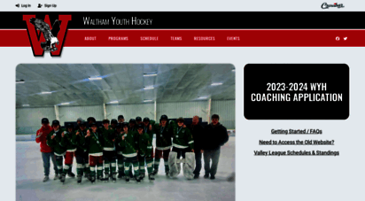walthamyouthhockey.org