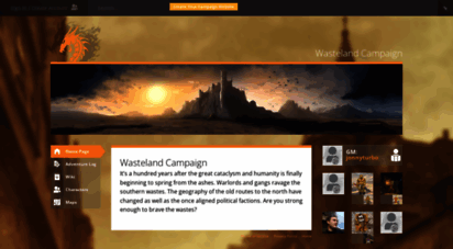 wasteland-campaign.obsidianportal.com