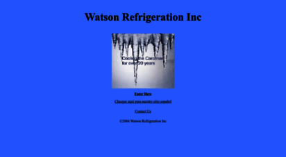 watsonrefrigerationinc.com