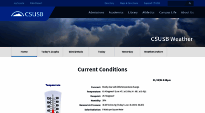weather.csusb.edu