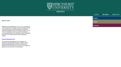 webadvisor.mercyhurst.edu