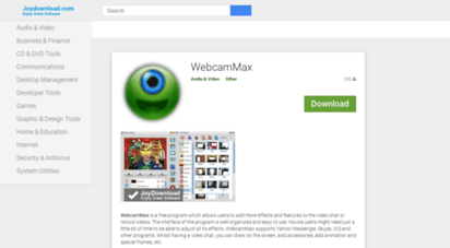 webcammax.joydownload.com