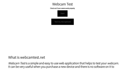 webcamtest.net