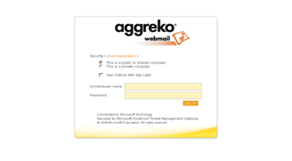 webmail.aggreko.com