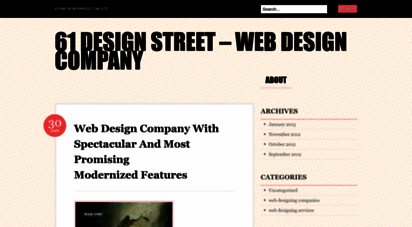 websitedesigncompany61designstreet.wordpress.com