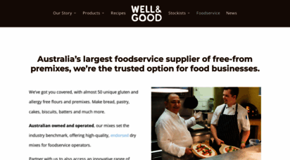 wellandgoodfoodservice.com.au