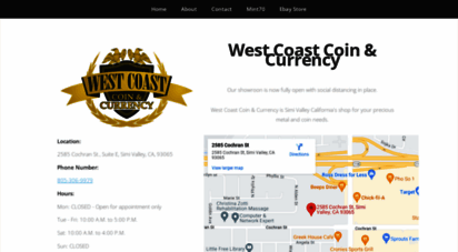 westcoastcoincurrency.com