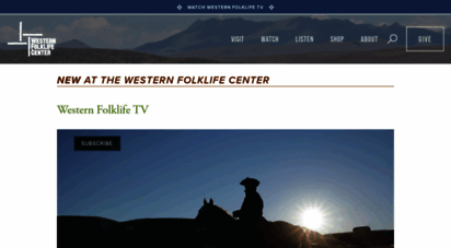 westernfolklife.org