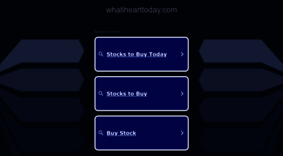 whatihearttoday.com