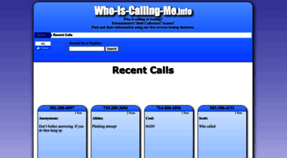 who-is-calling-me.info
