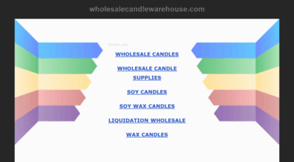 wholesalecandlewarehouse.com