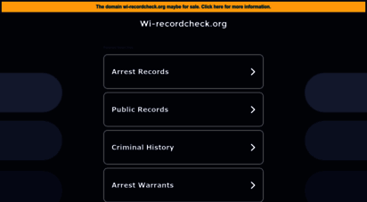 wi-recordcheck.org