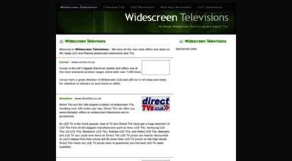 widescreentelevisions.co.uk