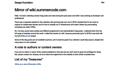 wiki.summercode.com