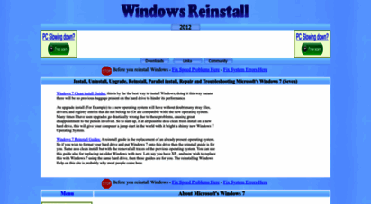 windows7.windowsreinstall.com