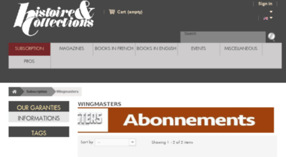 wingmasters.histoireetcollections.com