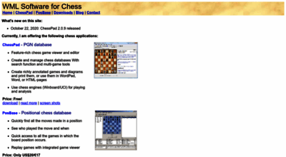 WML Software for Chess