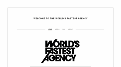 worldsfastestagency.com