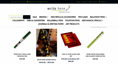 writeherepens.co.uk