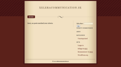 xeleracommunication.se