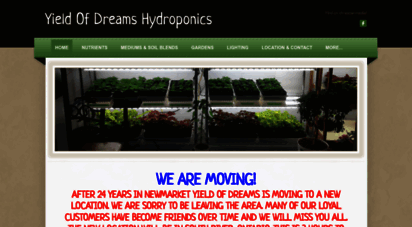 yieldofdreamshydroponics.com