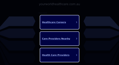 yourworldhealthcare.com.au