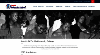 zenithuniversitycollege.org