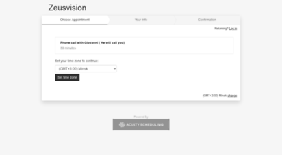 zeusvision.acuityscheduling.com