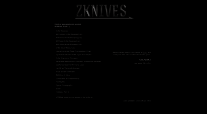 zknives.com