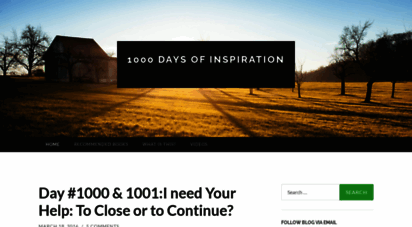 1000daysofinspiration.wordpress.com