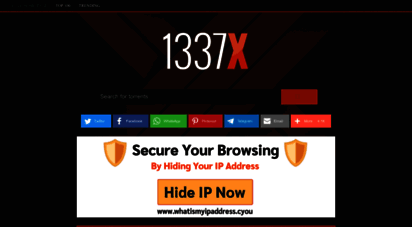 1337x.buzz - 1337x  13377x torrent search engine 2020